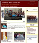 Port Orange Music Academy Web Design